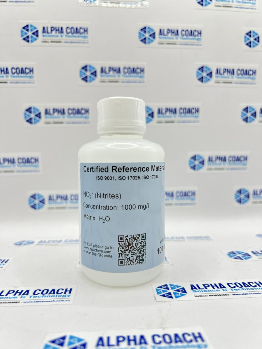 Dung dịch chuẩn IC - Nitrites (NO2-) 1000 mg/l,100ml, hãng CPAchem